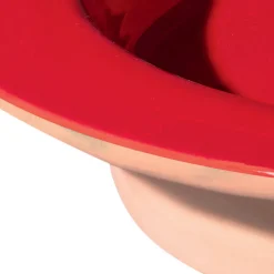 Viadurini Kitchen Küchenzubehör-Rundes Herzstück aus Terrakotta und glasierter Keramik Made in Italy - Brooke