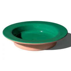 Viadurini Kitchen Küchenzubehör-Rundes Herzstück aus Terrakotta und glasierter Keramik Made in Italy - Brooke