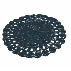 Viadurini Kitchen Amerikanische Tischsets-Rundes Tischset Gehäkeltes Tischset Verschiedene Farben 12 Stück - Punzolo