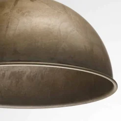 Il Fanale Pendelleuchten Vintage-Rustikale Pendelleuchte aus Messing oder Eisen Ø40 cm Galileo von