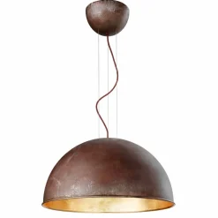 Il Fanale Pendelleuchten Vintage-Rustikale Pendelleuchte aus  Eisen Ø80 cm Galileo von