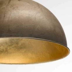 Il Fanale Pendelleuchten Vintage-Rustikale Pendelleuchte aus Messing oder Eisen Ø60 cm Galileo von