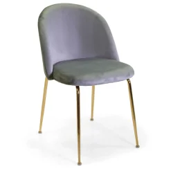 Viadurini in the Garden Vintage Stühle|Klassische Stühle-Samtstuhl und Metallgestell in verschiedenen Ausführungen - Penna