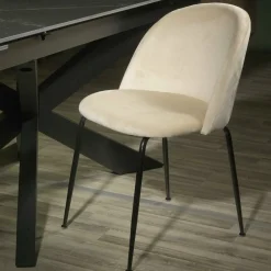 Viadurini in the Garden Vintage Stühle|Klassische Stühle-Samtstuhl und Metallgestell in verschiedenen Ausführungen - Penna