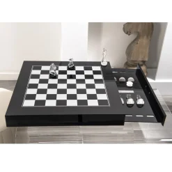 Viadurini Decor Deko Artikel Und Wohnaccessoires-Schachbrett für Schach- und Designprüfer aus Plexiglas Made in Italy - Schach