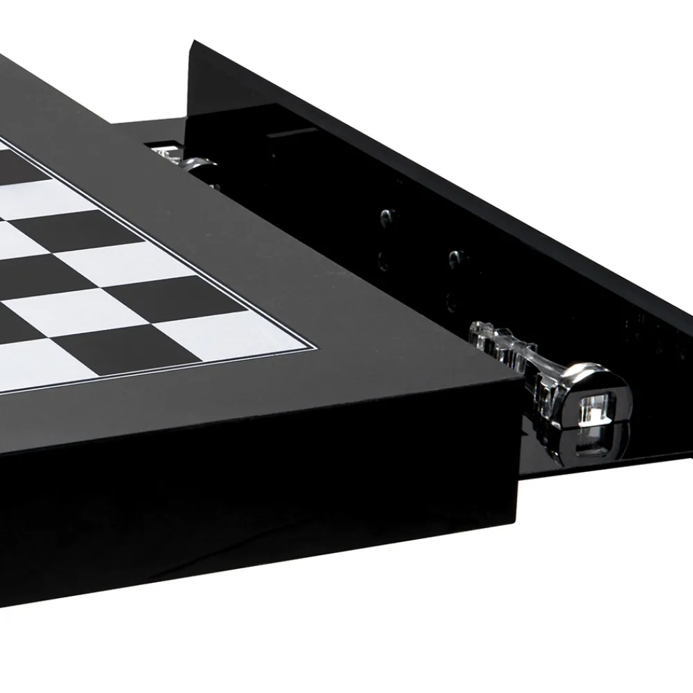 Viadurini Decor Deko Artikel Und Wohnaccessoires-Schachbrett für Schach- und Designprüfer aus Plexiglas Made in Italy - Schach