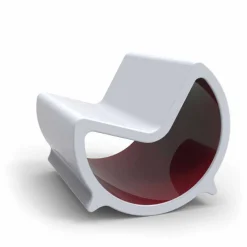 Viadurini Italian Sofas Moderne Sofas-Schaukelsofa 2 Sitzer in modernem Design Moon Made in Italy