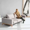 Innovation Schlafsofas Im Skandinavischen Design-Schlafcouch im skandinavischen Stil grau Idun von