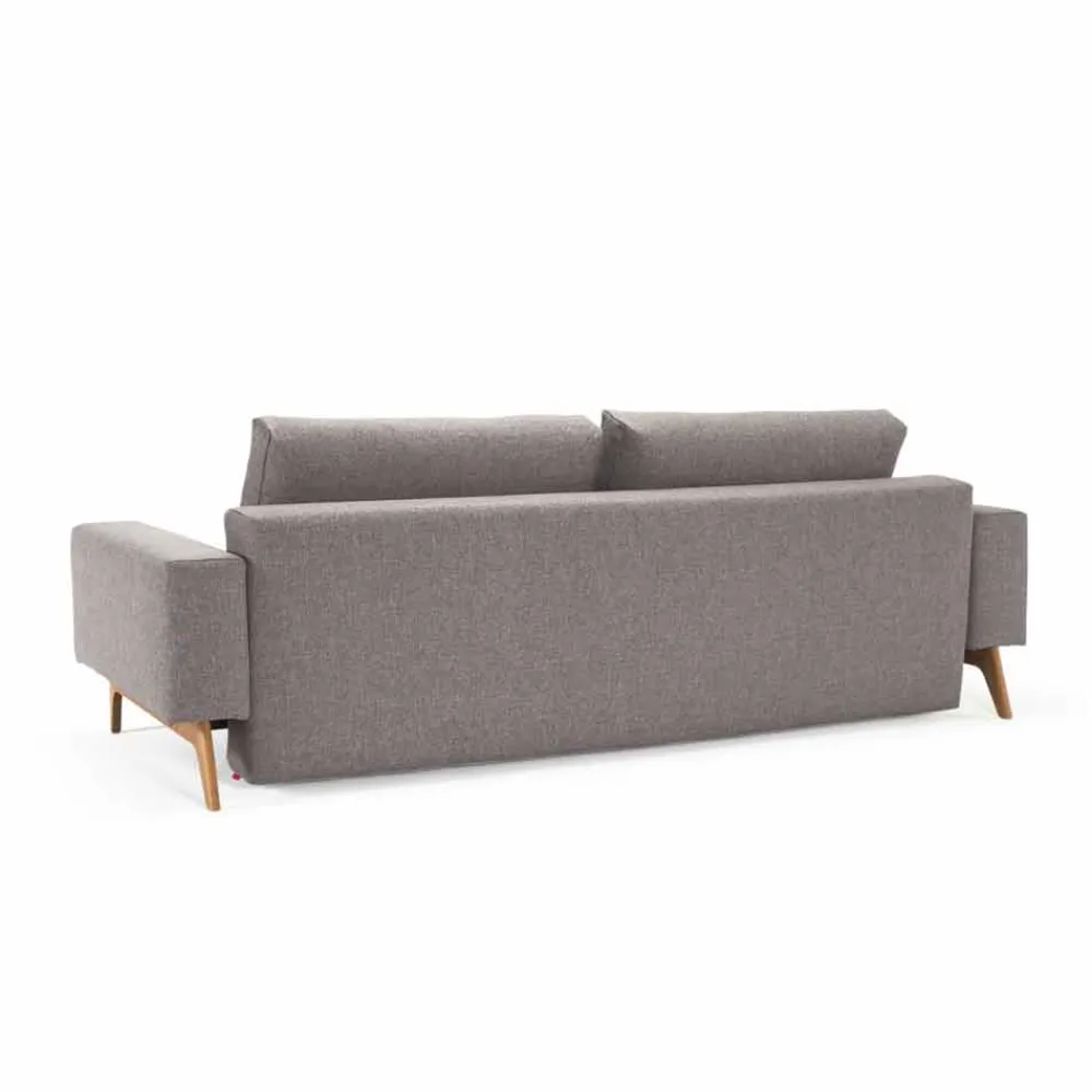 Innovation Schlafsofas Im Skandinavischen Design-Schlafcouch im skandinavischen Stil grau Idun von