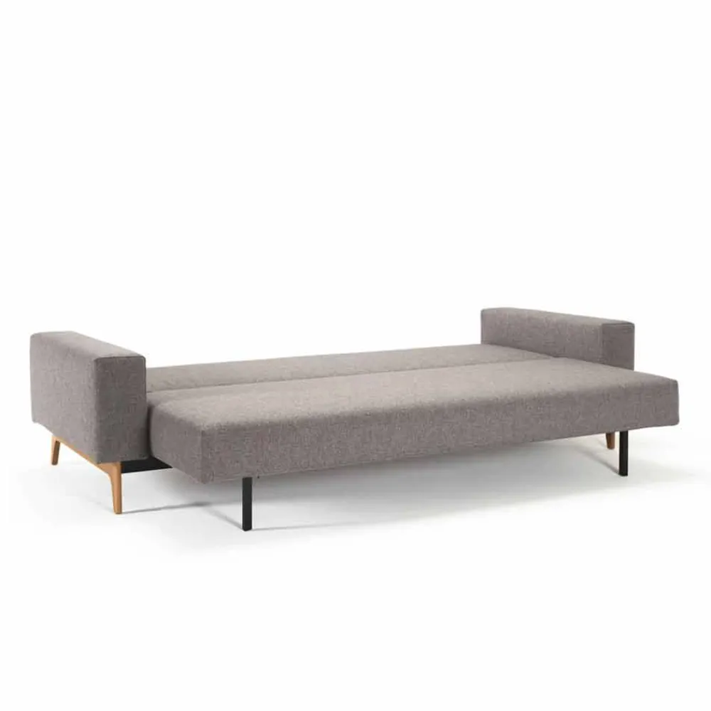 Innovation Schlafsofas Im Skandinavischen Design-Schlafcouch im skandinavischen Stil grau Idun von