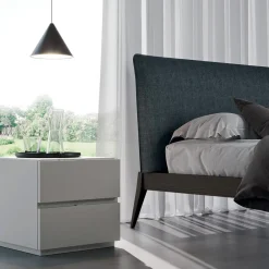 Viadurini Night Design Schlafzimmer Komplett-Schlafzimmer mit 7 Elementen Modern Style Möbel Made in Italy - Polynesien