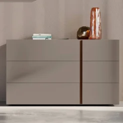 Viadurini Night Design Schlafzimmer Komplett-Schlafzimmer mit 4 Elementen Moderner Stil Made in Italy Hohe Qualität - Minorco