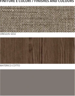 Viadurini Night Design Schlafzimmer Komplett-Schlafzimmer mit 4 Elementen Moderner Stil Made in Italy Hohe Qualität - Minorco