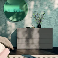 Viadurini Night Design Schlafzimmer Komplett-Schlafzimmer mit 4 modernen Designelementen Made in Italy - Electric