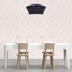 Viadurini Design Design Schreibtische-Schreibtisch / Esstisch rechteckig in modernem Design Merlot