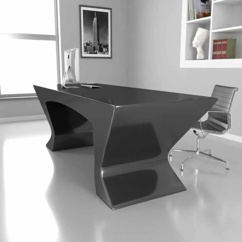 Viadurini Design Design Schreibtische-Schreibtisch Büro in modernem Design Nefertiti Made in Italy