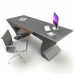 Viadurini Design Design Schreibtische-Schreibtisch Büro in modernem Design Nefertiti Made in Italy