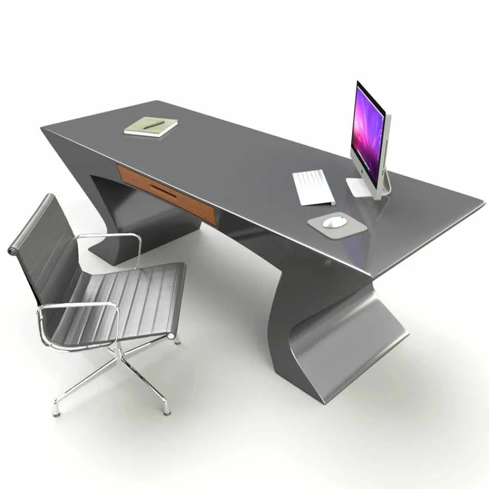 Viadurini Design Design Schreibtische-Schreibtisch Büro in modernem Design Nefertiti Made in Italy