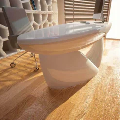 Viadurini Design Design Schreibtische-Schreibtisch in modernem Design Sofstone von Hand hergestellt