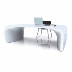 Viadurini Design Design Schreibtische-Schreibtisch in modernem Design Sonar von Hand gemacht