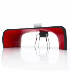 Viadurini Design Design Schreibtische-Schreibtisch in modernem Design Sonar von Hand gemacht