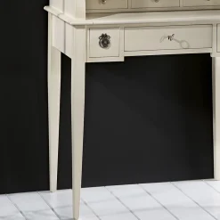 Viadurini Classic Design Schreibtische-Schreibtisch mit 6 Außenschubladen, 3 Innenschubladen und 1 Fach, hergestellt in Italien – Marte