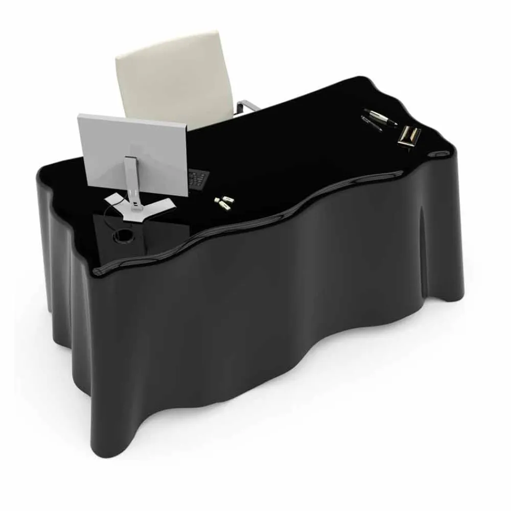 Viadurini Design Design Schreibtische-Schreibtisch modern für das Büro Fabric Made in Italy