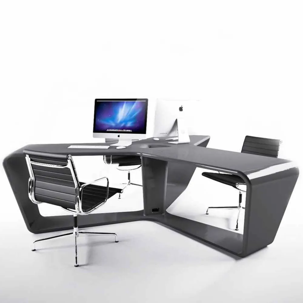 Viadurini Design Design Schreibtische-Schreibtisch multi-seat Büro in modernem Design Ta3le