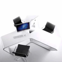 Viadurini Design Design Schreibtische-Schreibtisch multi-seat Büro in modernem Design Ta3le