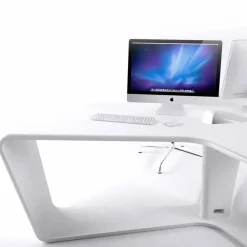 Viadurini Design Design Schreibtische-Schreibtisch multi-seat Büro in modernem Design Ta3le