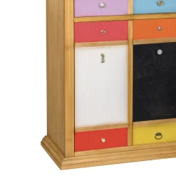 Viadurini Classic Schuhschrank-Schuhregal mit Schubladen in allen Farben und verschiedenen Griffen, hergestellt in Italien – Mitra