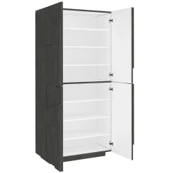 Viadurini Living Schuhschrank-Schuhschrank aus Melamin für den Innenbereich mit 4 Türen Made in Italy - Naditza