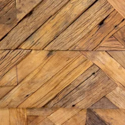 Viadurini Living Sideboards-Schwarzer Metall-Wohnzimmerschrank mit 3 Holzschubladen - Wreck