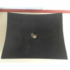 Viadurini Bathroom Steinwaschbecken-Schwarzes Aufsatzwaschbecken für Badezimmer aus Love-Naturstein, Einzelstück