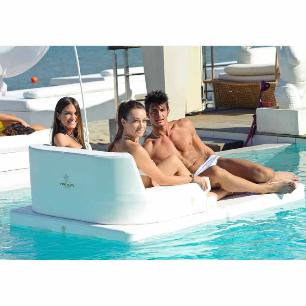 Trona Stoffsessel-Schwimmendes Loungesofa doppelte Sitzfläche Magnum Luxury