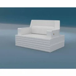 Trona Stoffsessel-Schwimmendes  Loungesofa mit doppelter Sitzfläche Magnum