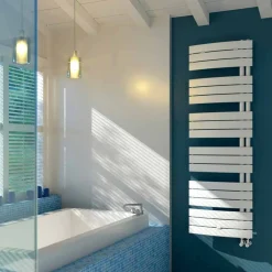 Scirocco H Handtuchheizkörper Elektrisch-Handtuchwärmer elektrisch aus weißem Stahl Sail