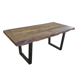 Viadurini Living Esstische Nach Mass|Esstische-Secular Oak Esstisch und 14 Stühle inklusive Made in Italy - Dite