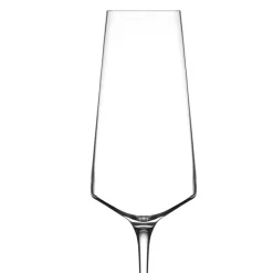 Viadurini Kitchen Italienisches Kristallgeschirr-Sektglas Flöte Set in Öko-Kristall 12 Stück - Etera