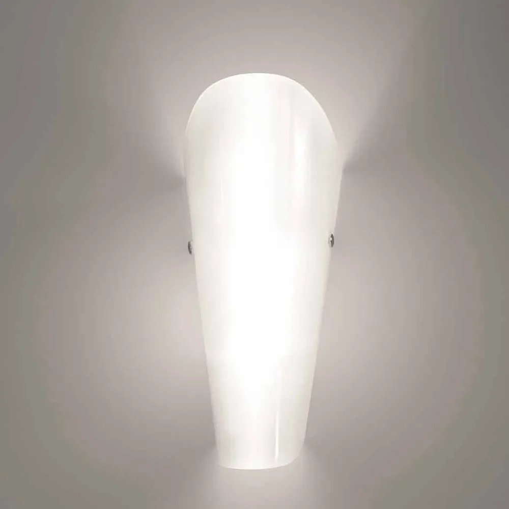 Selene Venezia Moderne Wandleuchten-Selene Bloom handgemachter Wandleuchter aus Glas, 12x11 H 28 cm, Italy