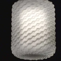 Selene Venezia Murano Lampen-Selene Domino Hängelampe aus geblasenem Glas, Ø21 H 27/140 cm