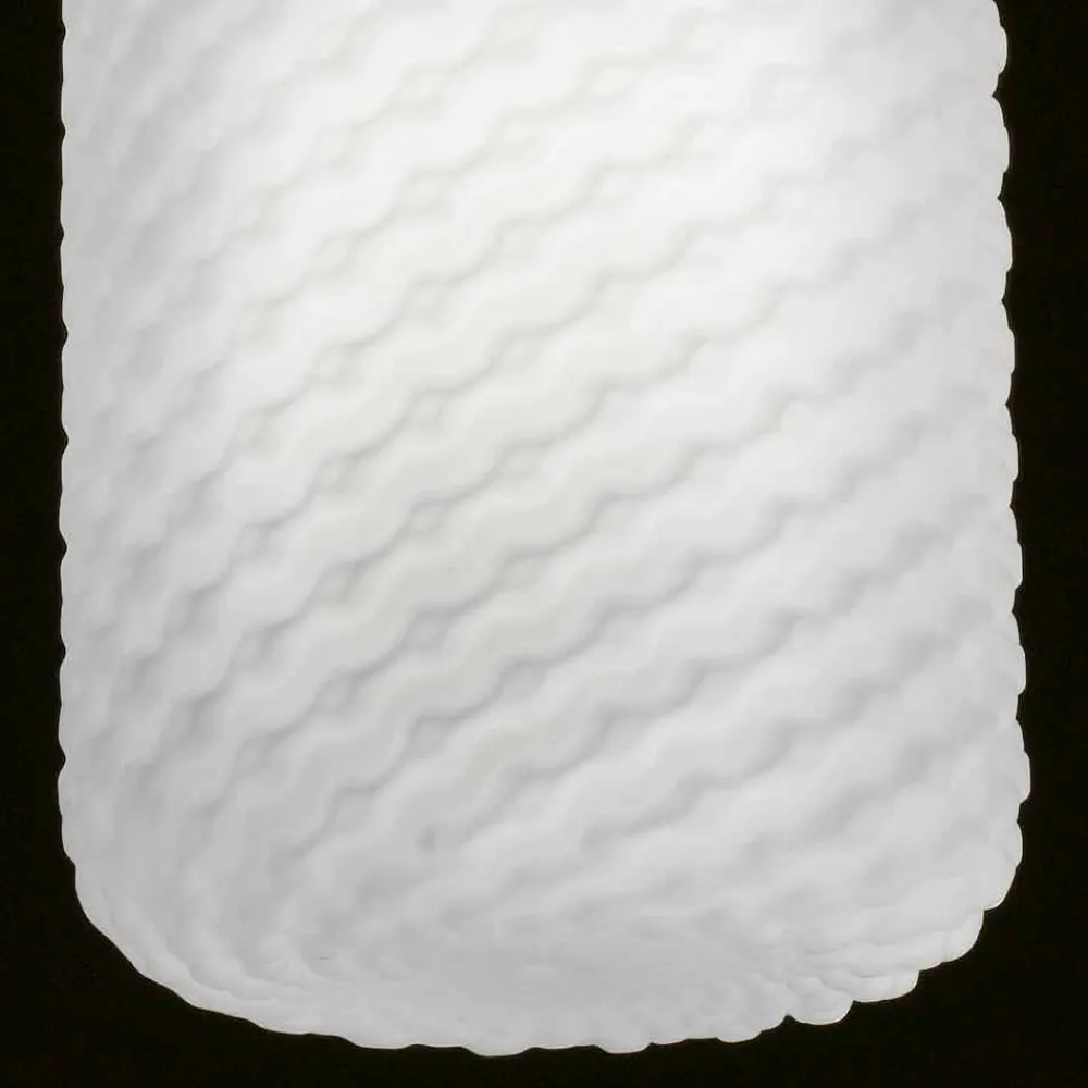 Selene Venezia Murano Lampen-Selene Domino Hängelampe aus geblasenem Glas, Ø21 H 27/140 cm