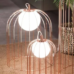 Selene Venezia Murano Lampen-Selene Kluvì moderne Tischlampe aus geblasenem Glas Ø33 H41cm