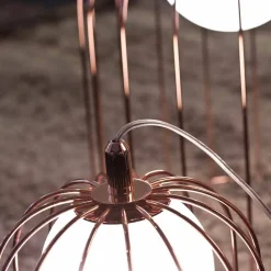 Selene Venezia Murano Lampen-Selene Kluvì Tischlampe aus geblasenem Glas, Design Ø54 H 70cm