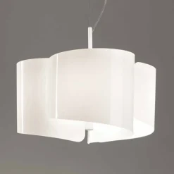 Selene Venezia Moderne Pendelleuchten-Selene Papiro Hängelampe made in Italy Ø46x H 140 cm