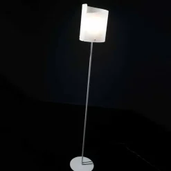 Selene Venezia Moderne Stehlampen-Selene Papiro Stehlampe aus Kristall, Design Ø26 H185cm