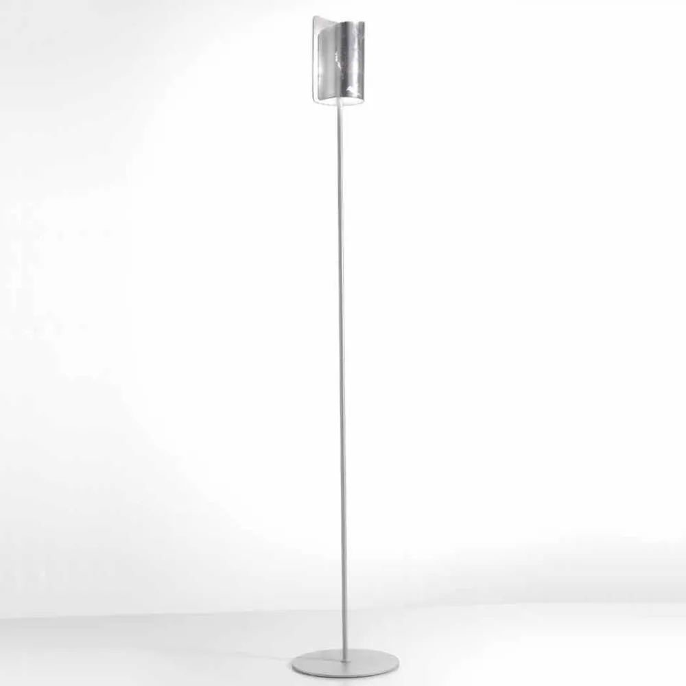 Selene Venezia Designer Stehlampen-Selene Papiro Stehlampe aus Kristall, Ø15 H 180cm, modernes Design