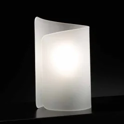 Selene Venezia Moderne Tischlampen-Selene Papiro Tischlampe aus Kristall made in Italy 15x14xH25 cm