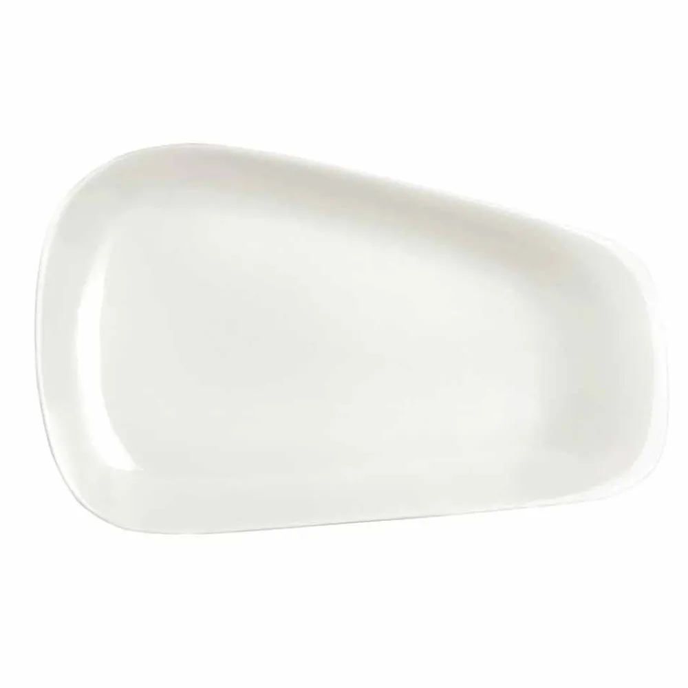 Viadurini Kitchen Teller Set-Servierteller zum Mittagessen oder modernes Porzellan 14 Stück - Nalah