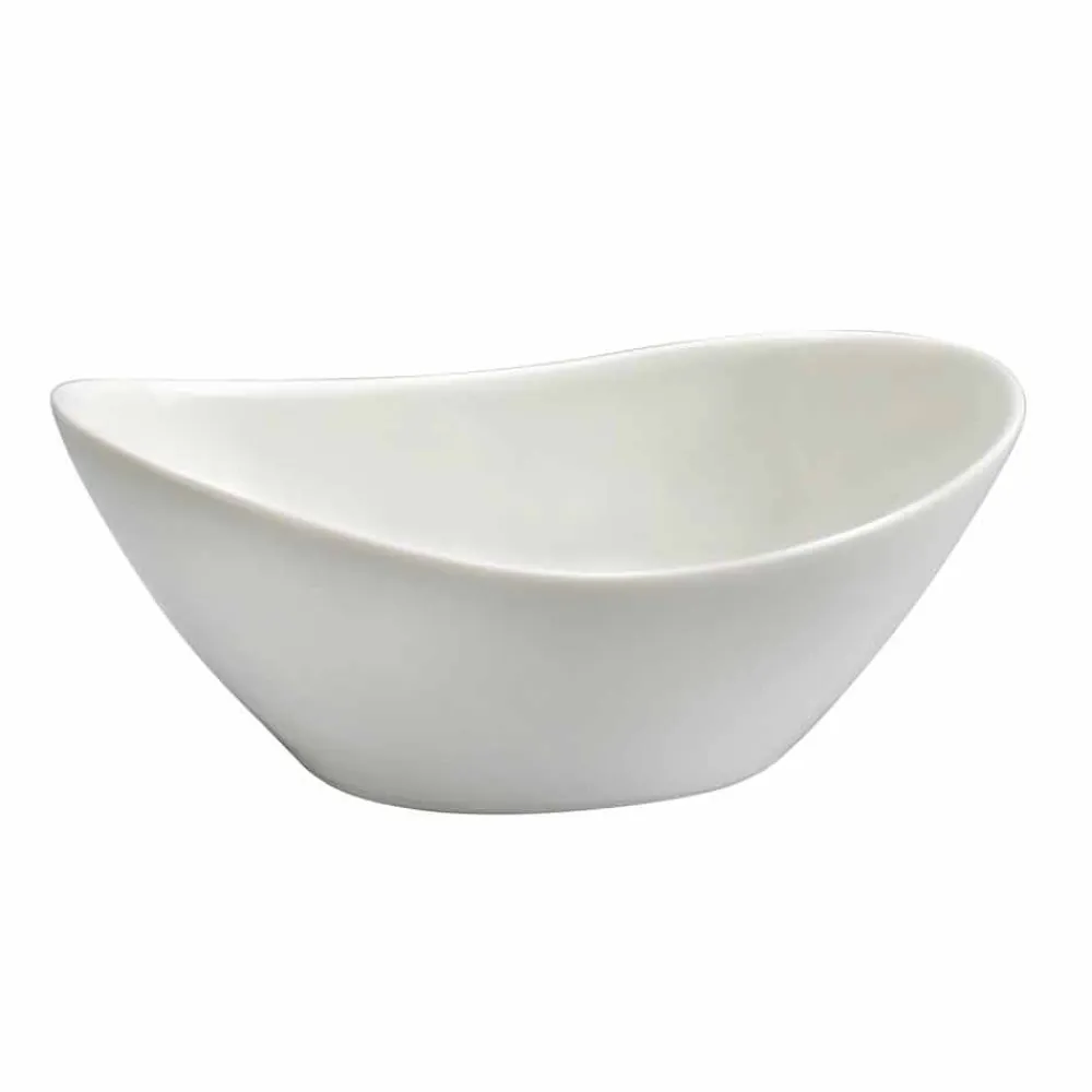 Viadurini Kitchen Teller Set-Servierteller zum Mittagessen oder modernes Porzellan 14 Stück - Nalah